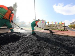 Çankaya’dan 70 bin ton asfalt