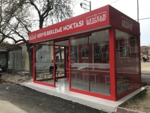 Akhisar Belediyesi kapalı işçi durak sayısını 5’e çıkarttı