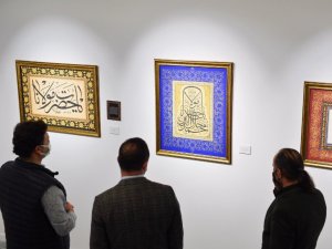 ‘Mevleviliğin Hat Sanatına Yansımaları’ sergisi Beyoğlu’nda açıldı