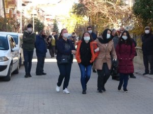 Doğalgaz patlamasında hayatını kaybeden yaşlı adam toprağa verildi