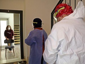 Covid-19 hastalarından filyasyon ekiplerine motivasyon artıran ‘pasta ve börek’ daveti