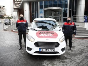 Esenler’de Hızır Acil servis iş başında
