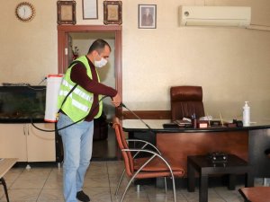 Toroslar’da dezenfekte çalışmaları sürüyor