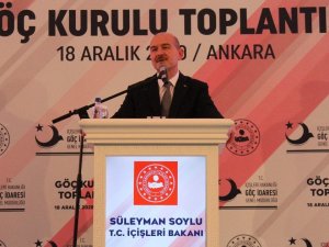 Bakan Soylu: “Göçmenler kişisel özgürlüklerinin çiğnenmesi ve akıl almaz zulümlerle karşı karşıya kalıyor”