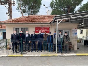 MHP’den mahalle muhtarlara ziyaret