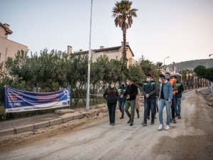 Enver Reis Caddesi’nin alt ve üst yapısı yenileniyor