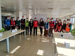 Aydın Kadın Doğum ve Çocuk Hastalıkları Hastanesi’nde HAP tatbikatı yapıldı