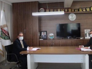 Söke’de Ticaret Odası ve Ticaret Borsası ile Ziraat Bankası arasında işbirliği protokolü