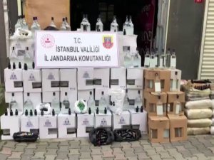 Jandarmadan yılbaşı öncesi sahte içki satışı operasyonu: 1 gözaltı
