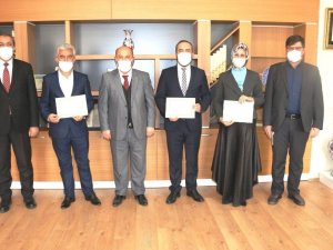 Sergiye katılan kurumlara ve personele teşekkür belgesi