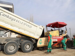 Çankaya Belediyesinden mevsim sonuna kadar asfalt çalışması