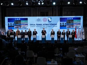 Göktürk’te yeni okulun temelleri atıldı