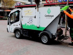 Çankaya’da temizlik işinde de tasarruf
