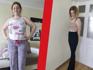 Tüp mide ameliyatı oldu arkadaşları bile tanıyamadı