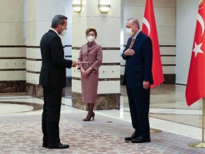Cumhurbaşkanı Erdoğan, Portekiz Büyükelçisini kabul etti