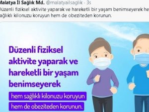 Pandemide düzenli fiziksel aktivite önerisi