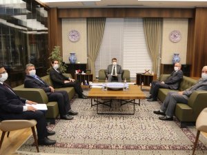 Domaniç heyetinden teşekkür ziyareti