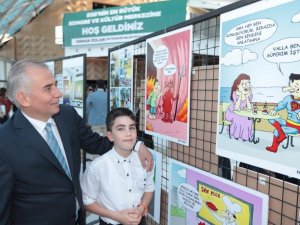 Denizli karikatür yarışmasını uluslararası düzeye taşıdı