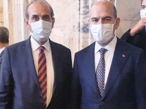 Yalçınkaya İçişleri Bakanıyla Akçakale’yi konuştu