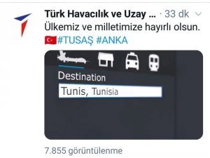 TUSAŞ, Tunus’a ilk ihracatını böyle duyurdu