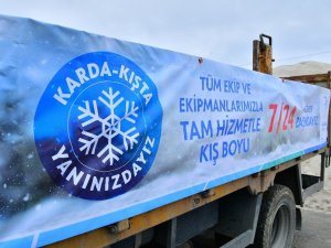 İstanbul’da belediye ekiplerinin kış hazırlıkları başladı