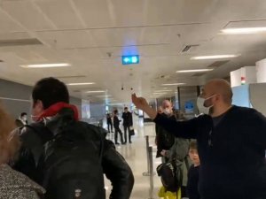 Sabiha Gökçen Havalimanı’nda yolcular ile görevliler arasında korona testi pahalı tartışması