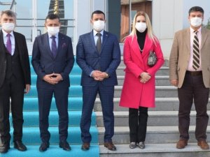 Milletvekili Erbaş’tan Rektör Uysal’a ziyaret