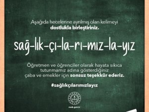 Eğitimcilerden Covid-19 mücadelesinde sağlık çalışanlarına destek