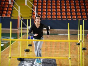 Zabıta adayları spor testlerinde ter döktü