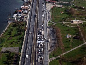 İstanbul’da helikopterli trafik denetimi