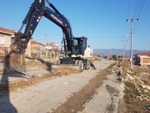 Yeni yerleşim alanına 1 kilometrelik altyapı hizmeti