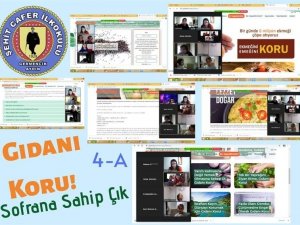 “Gıdanı Koru” kampanyası EBA üzerinden anlatıldı