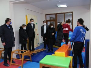 Çocuk Evleri Sitesi’ndeki çocuklar için “Hareket ve oyun alanı” kuruldu
