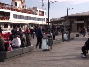 İstanbul’da bahar havasını gören dışarı koştu