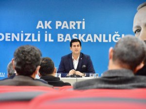 AK Parti Denizli İl Başkanlığı görevine getirilen Güngör, ilk toplantısını gerçekleştirdi