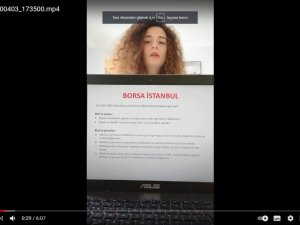 Pastalar mutfakta, eğitim internette yapıldı
