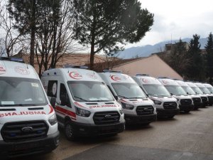 Sağlık Bakanlığı’ndan Bursa’ya 18 ambulans