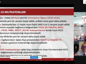 Uşak Üniversitesi canlı yayınla korona virüsün etkilerini tartıştı