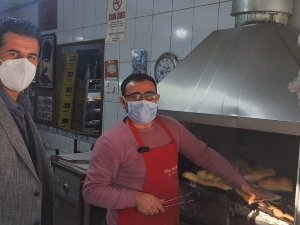 AK Parti İl Başkanı Güngör sahaya indi