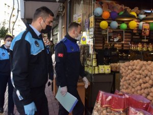 Aliağa Zabıtası yılbaşı denetiminde