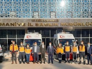Sağlık Bakanlığı’ndan Osmaniye’ye 6 ambulans