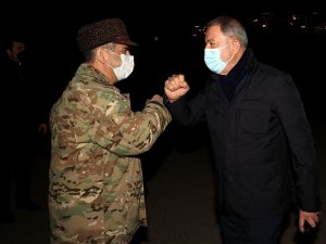 Akar ve komuta kademesinden sürpriz Azerbaycan ziyareti