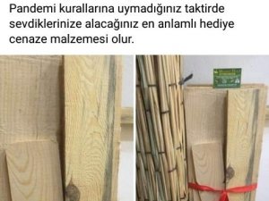 Sökeli esnafın ilginç uyarısı günün konusu oldu