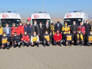 Gaziantep’te 38 yeni ambulans hizmete alındı