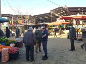 Salihli jandarmadan pazaryerlerine sıkı denetim