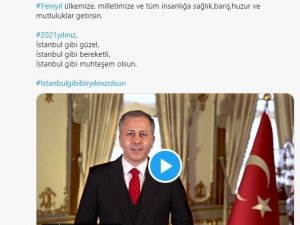 Vali Yerlikaya’dan yeni yıl mesajı