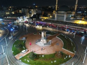 İstanbul yeni yıla sessiz girdi