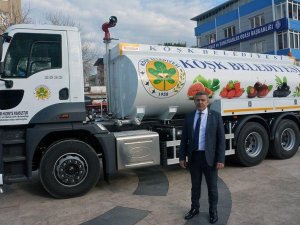 Bakanlık’tan Köşk Belediyesi’ne arazöz hibesi