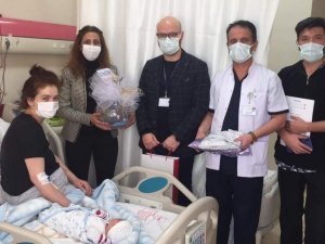 Kütahya’da yeni yılın ilk bebeği