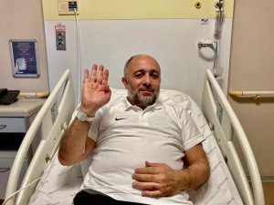 Koronayı yenen Müdür Kasapoğlu taburcu oldu